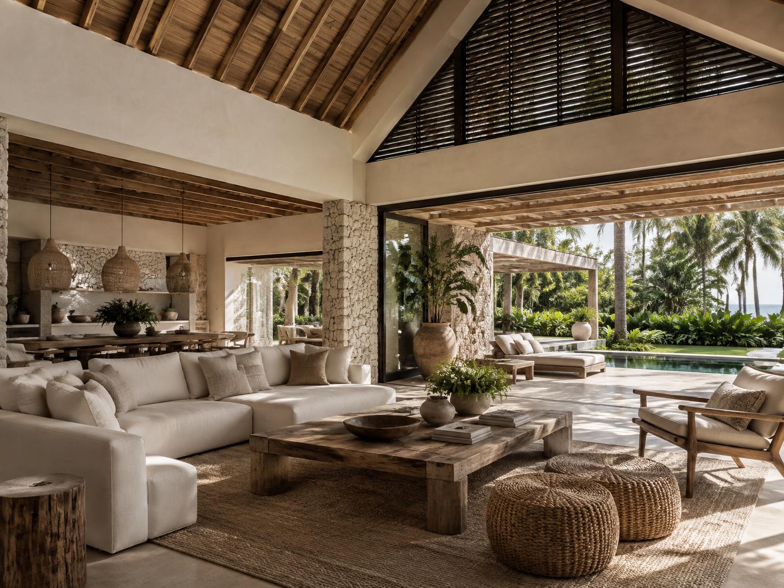Coastal interior architectural design concept